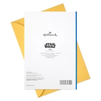 Carte comique de fête avec sons – La Guerre des étoiles –  Hallmark (« Long, Long, Long Time Ago »)