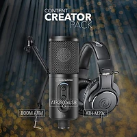 Kit de streaming, podcasting et enregistrement Audio-Technica