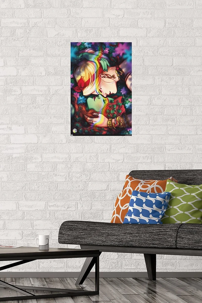 DC Comics - Harley Quinn and Poison Ivy Pride Wall Poster, 22.375" x 34"