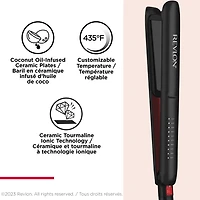 Revlon SmoothStay™ RVST2211F 1” Coconut-oil Infused Straightener