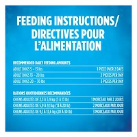 DentaLife Gâteries pour Chiens pour les Soins Buccodentaires Quotidiens pour Races Petites et Moyennes 507-808g