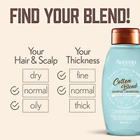 Aveeno Cotton Blend Light Moisture Sulfate-Free Conditioner