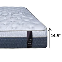 Luxury Evy Euro Top Plush Mattress Springwall - Made in Canada - 14.5" XL - Pocket Coil & Bio Foam