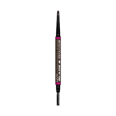 NYX Professional Makeup Crayon à sourcils double côtés Blade & Shade Tenue 16 hres