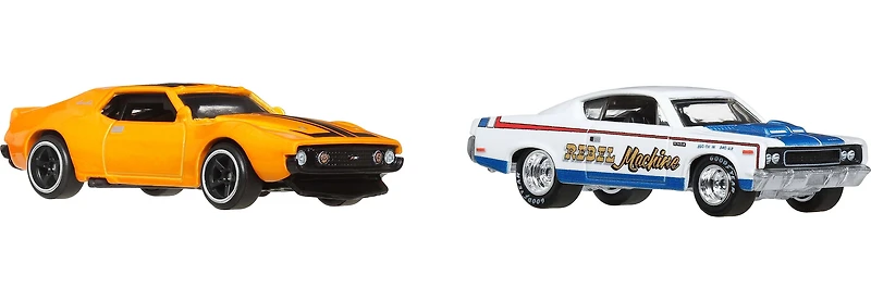 Hot Wheels-Car Culture-Coffret Premium 2 véhicules, 71 AMC Javelin