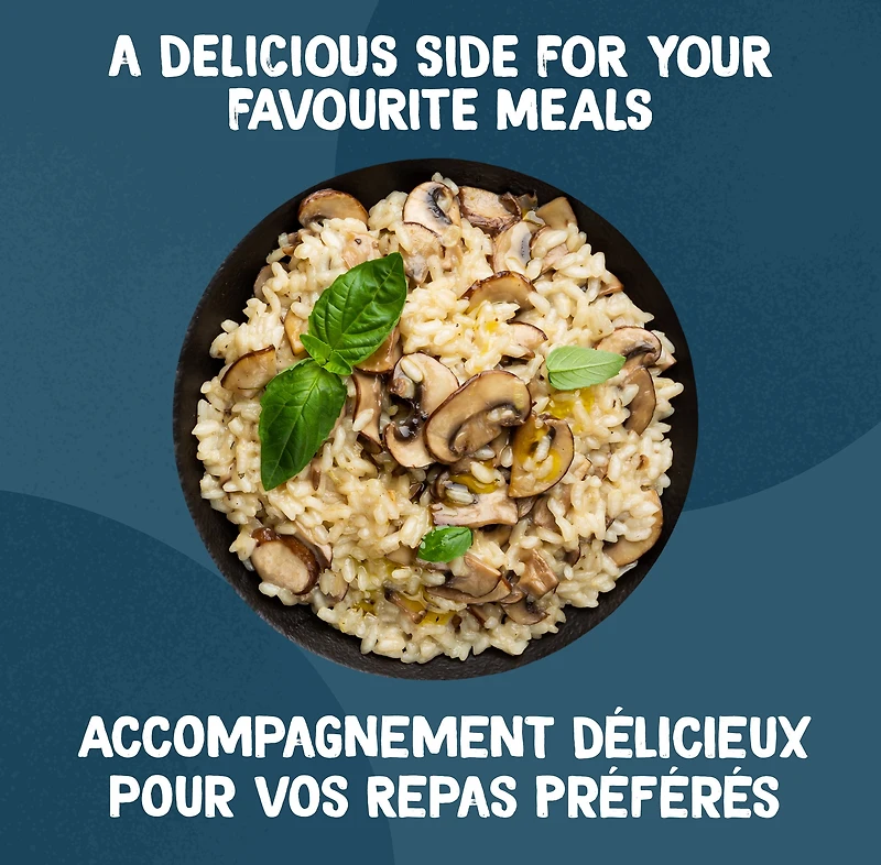 BEN’S ORIGINAL Risotto Ail Rôti et Fines Herbes, Sachet de 240g Ben's Original Risotto aux Champignons