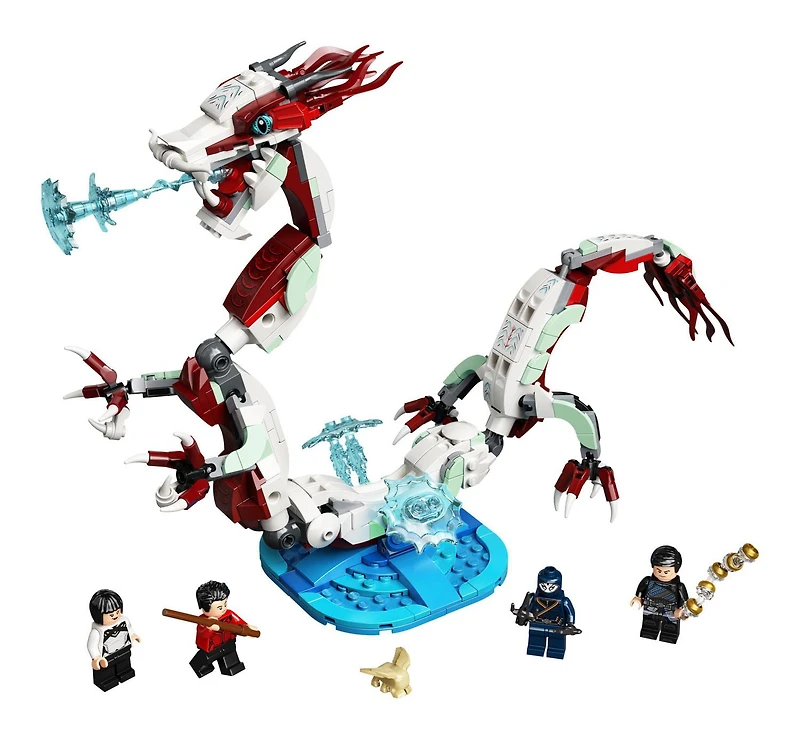 LEGO Marvel Shang-Chi La bataille au village des Anciens 76177 Ensemble de construction (400 pièces)
