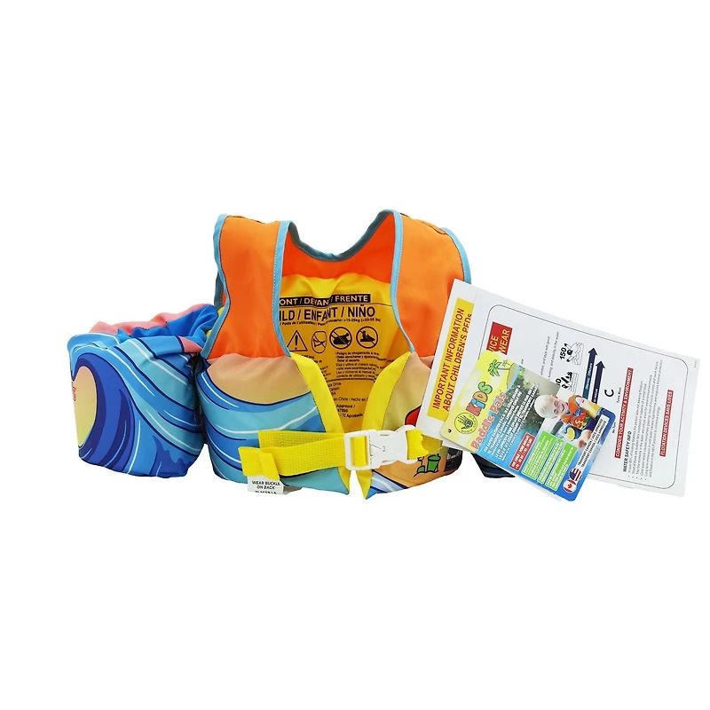 Body Glove Paddle Pals Patented Swim Jacket - Dino