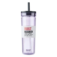 Built NY Torrent 24oz Acrylic Straw Seal Tumbler Purple