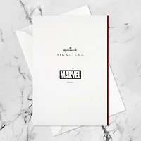 Carte de fête en relief, Signature – Paper Wonder de Hallmark (Spider-Man)