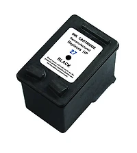 L-ink HP 27 Cartouche à Jet d'encres Noir Compatible (C8727AN)