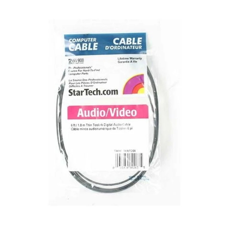 Câble audio optique numérique SPDIF Toslink