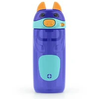 Ello Ellies 16oz Plastic Water Bottle, <ul><li>16oz Capacity </li><li>Easy-to-use flip lid</li><li>All parts BPA free</li></ul>