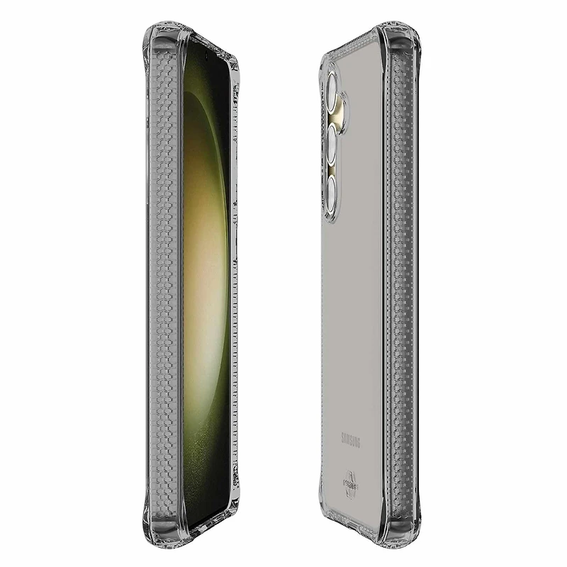 ITSKINS Étui Spectrum_R Clear Smoke pour Samsung Galaxy S25+
