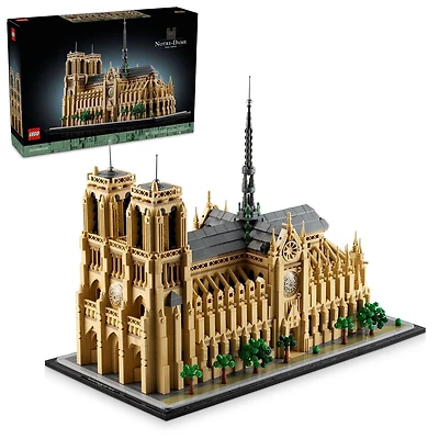 LEGO Architecture Notre-Dame de Paris 21061 Ensemble de construction (4383 pièces)