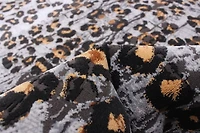 ECARPET Animal Print Soft & Fluffy Carpet for Bedroom, Cheetah Collection