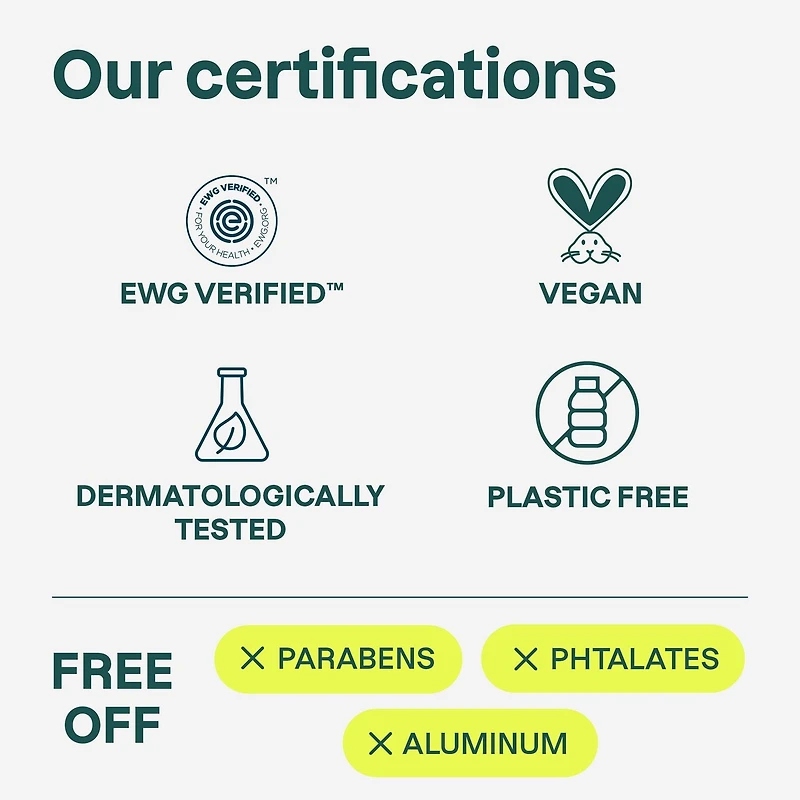 ATTITUDE super leaves, Déodorant Zéro Plastique, Sans Odeur, 85 g