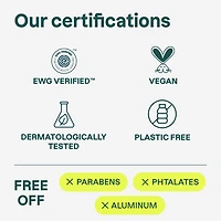 ATTITUDE super leaves, Déodorant Zéro Plastique, Sans Odeur, 85 g