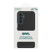 onn. Slim Rugged Case for Samsung Galaxy A16 5G - Black, onn. Slim Rugged Case A16 Blk