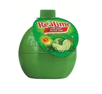 Jus de lime ReaLime, conenant pressable 125 ML