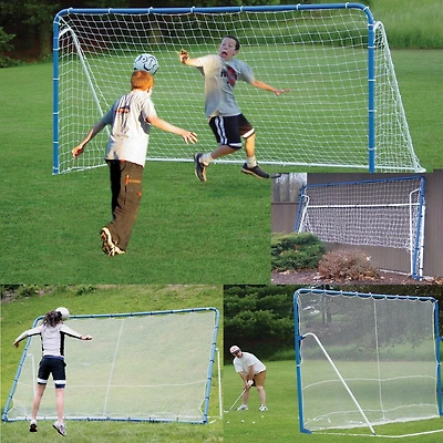 But polyvalent pliable et inclinable 6-en-1 d'EZgoal  (baseball, soccer, Lacrosse, hockey, tennis, golf)