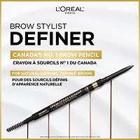L'Oréal Paris Crayon à Sourcils Hydrofuge Brow Stylist Definer Crayon à Sourcils Mécanique