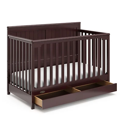 Graco Hadley 5-in-1 Convertible Crib with Drawer