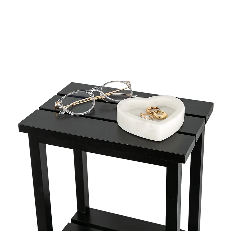 Era Atkin Four Tier Spa Tower, Black 10.24x31.61in, Spa Tower