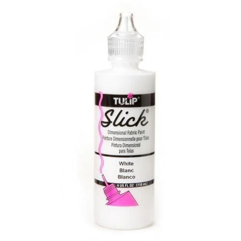 Peinture pour tissu dimensionnelle Tulip 4 fl oz Blanc