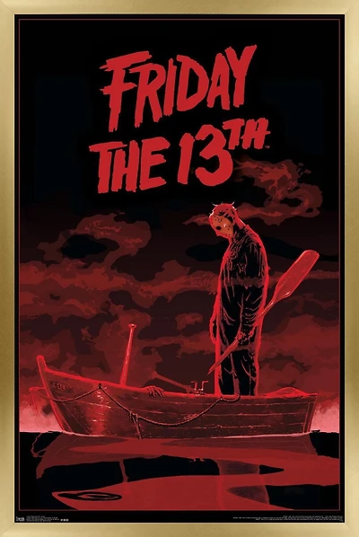 Friday The 13th - Boat Wall Poster, 22.375" x 34"