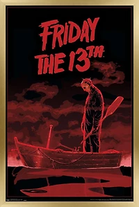 Friday The 13th - Boat Wall Poster, 22.375" x 34"