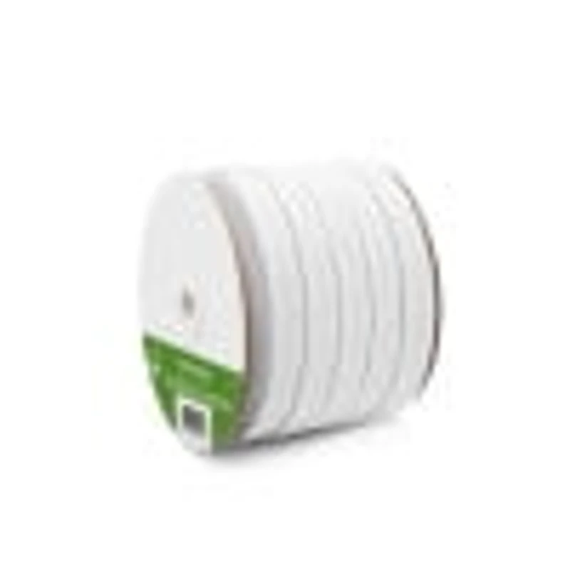 Dritz 1/2" Ribbed Non-Roll Elastic, White, 30 yd