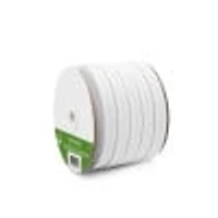 Dritz 1/2" Ribbed Non-Roll Elastic, White, 30 yd