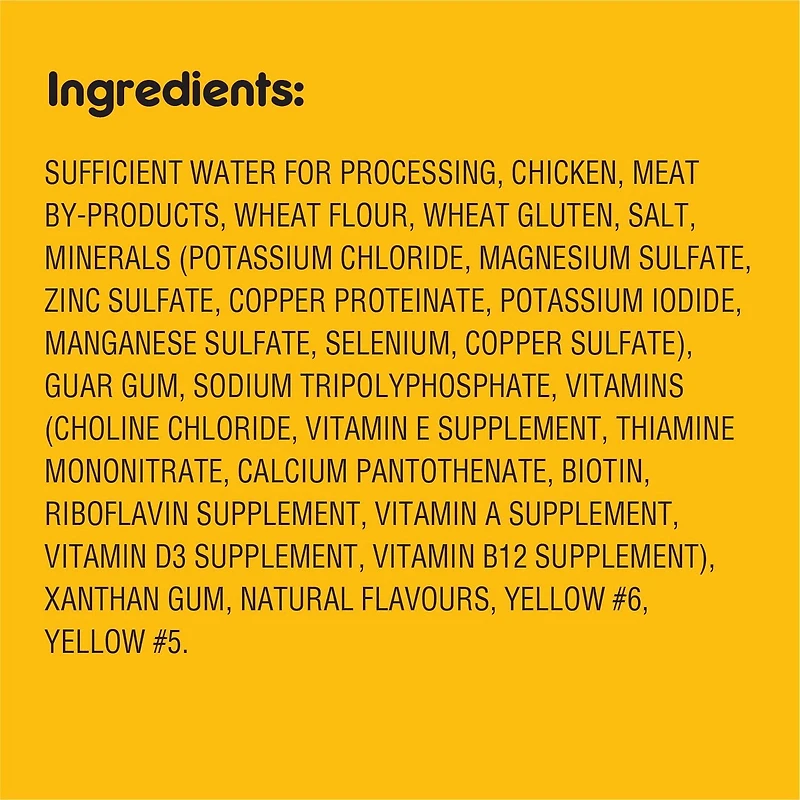 Nourriture humide pour chiens adultes PEDIGREE Coupes de choix en sauce avec poulet véritable 630g