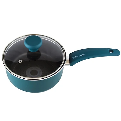 Casserole en aluminium antiadhésif de 2 litres avec couvercle de Taste of Home TC122A