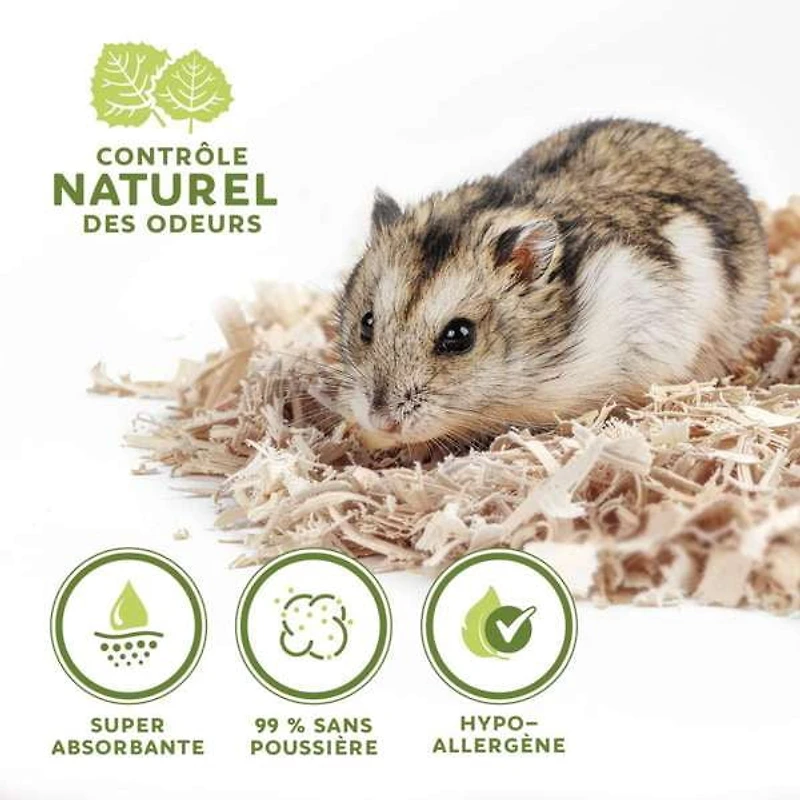 Living World Small Animal Bedding & Litter, Aspen Shavings, 20 L