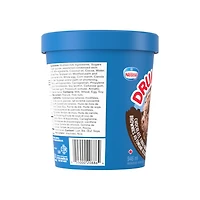 DRUMSTICK Chocolate Fudge Brownie, Frozen Dessert, Ripple, Brownie & Wafer Pieces