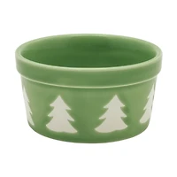 Stoneware 7.9 OZ Green Ramekin