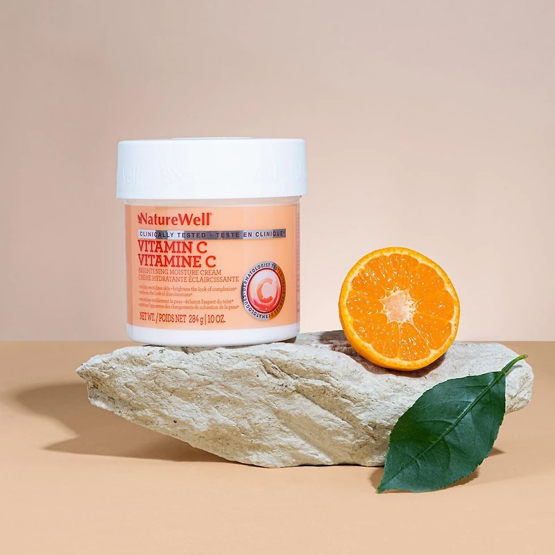 Naturewell VITAMINE C CRÈME, 10 oz/284 g Naturewell Vitamin C Crème Eclaircissante, 10 oz