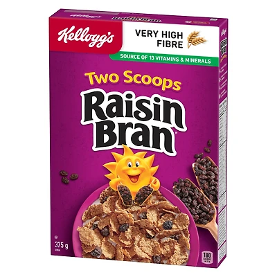 Kellogg’s Raisin Bran deux pelletées® originale 375g
