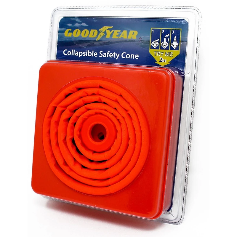 Goodyear Pop-up Safety Cones 2 pack, Pop-up Safety Cones 2 pack