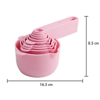 Ensembles 10 pièces de Cuillères et Tasses à mesurer, Rose