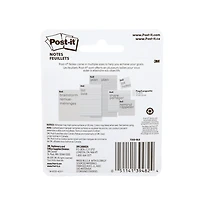 Post-it® Notes, 7350-BLB, thought bubble-shaped, light blue, green, 2.6 in x 2.6 in (66 mm x 66 mm), 2 per pack