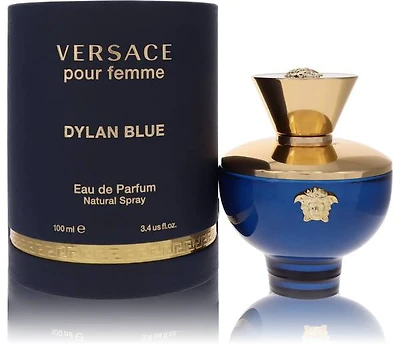 Versace Dylan Blue Pour FemmeEau De Parfum Spray 1.7 Fluid Ounce