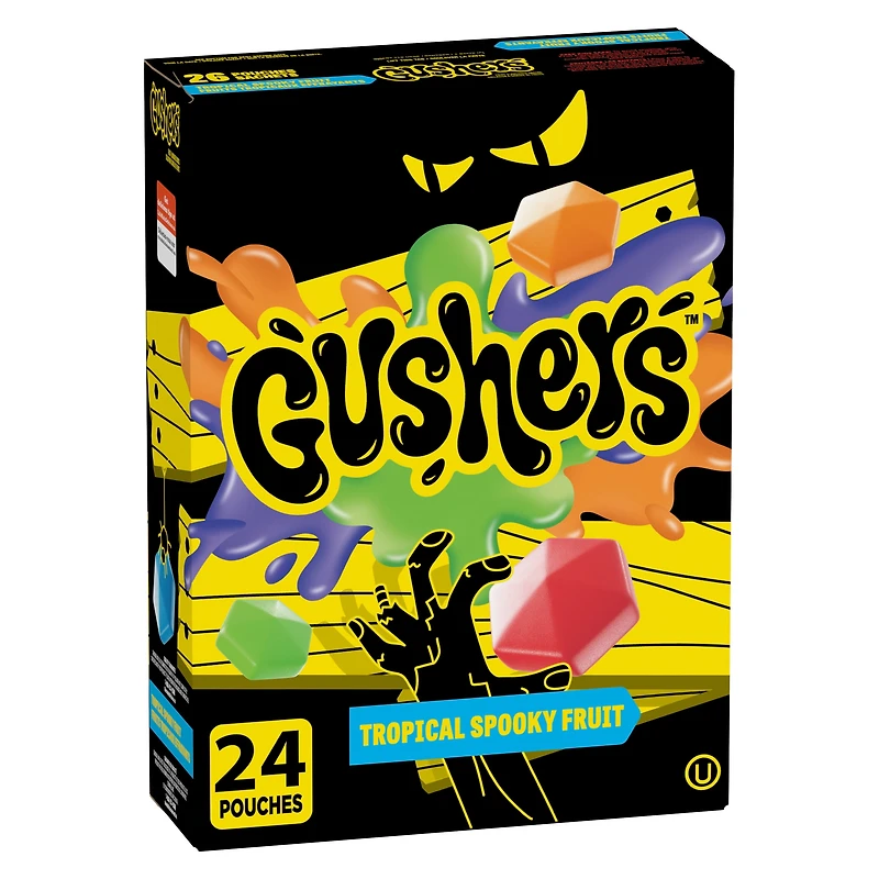 FRUIT GUSHERS HALLOWEEN MINIS 26CT