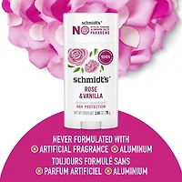 Désodorisant d'Origine Naturelle Schmidt's  rose & vanilla