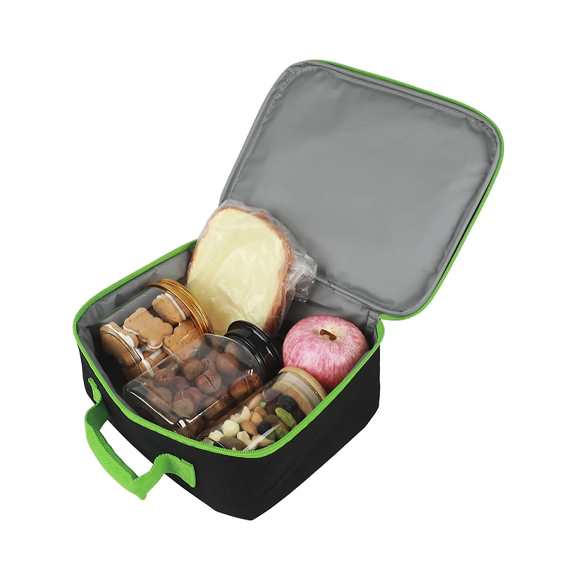 Minecraft Creeper Insulated Lunch Bag 7.5" x 9.5" x 4"