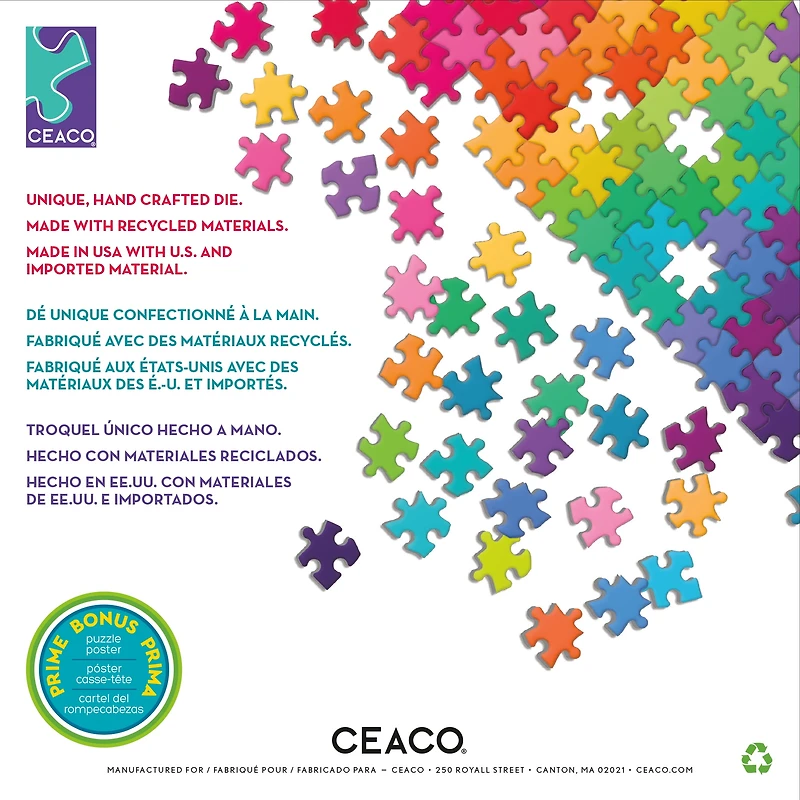 Puzzle entrelacé de 1000 pièces pour adultes (14 ans et plus) Buffalo Games Abraham Hunter Chaleur de la Maison