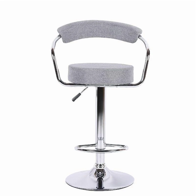 PLATA IMPORT - TABOURET QUINTIN GRISE