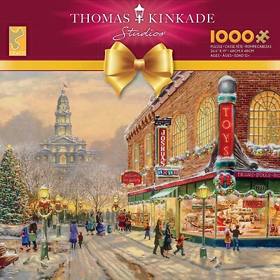 Ceaco: Thomas Kinkade Holiday Collection - A Christmas Wish 1000 piece Jigsaw Puzzle